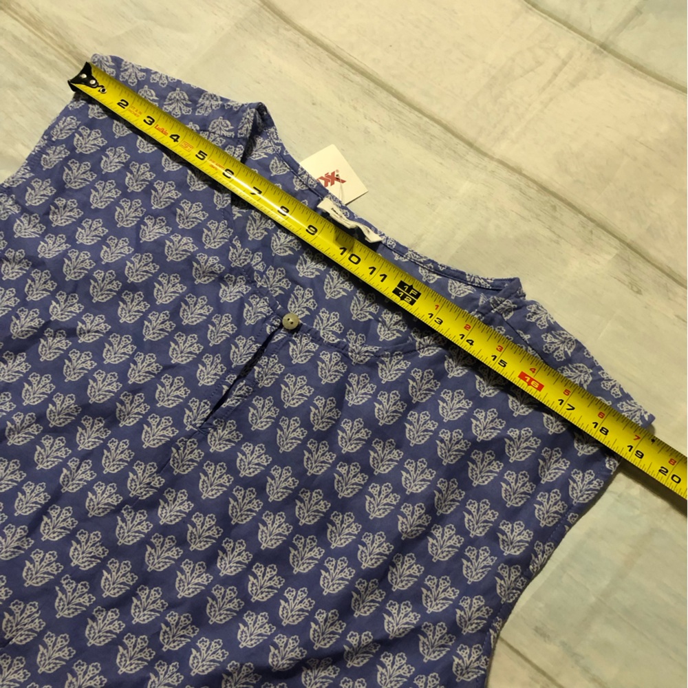 ❌Beachlunchlounge Sleeveless Top Summer Lightweight Multi Pattern Size Medium - Picture 3 of 10